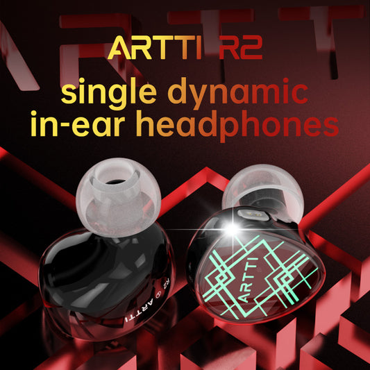 ARTTI R2 Dynamic Driver Headphones Wired In-Ear Monitors HIFI Earphones