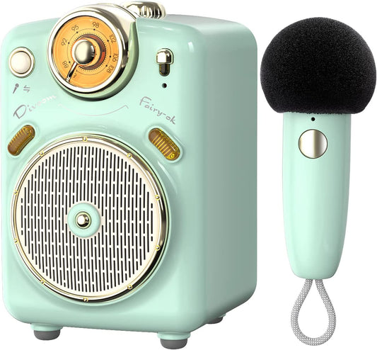 Divoom Fairy-OK Portable Bluetooth Speaker with Microphone Karaoke M002