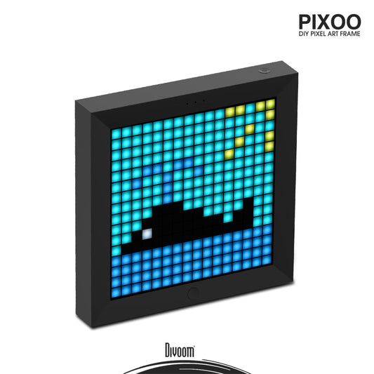 Divoom Pixoo | Pixel Art Digital Picture Frame with 16x16 LED Display APP Control