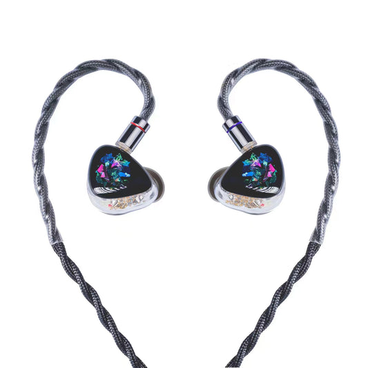 LETSHUOER EJ07 hybrid drivers in-ear monitors wired headphones