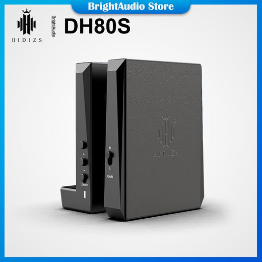 Hidizs DH80 DH80S ESS9281C PRO Chip Portable Balanced DAC AMP Headphone Amplifier Support MQA DSD128 3.5+4.4mm Output
