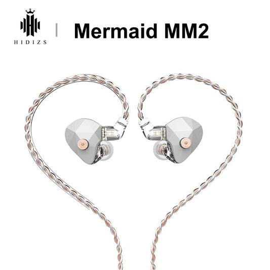Hidizs Mermaid MM2 1DD+1BM Hybrid Driver In-Ear Monitor Earphone