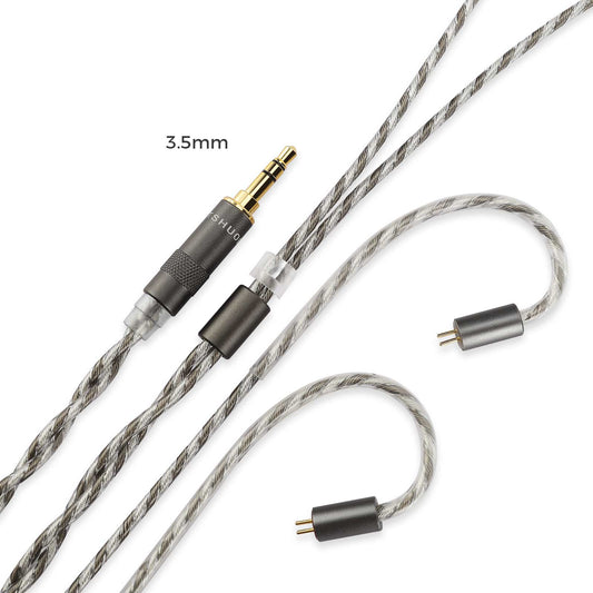 LETSHUOER M5 silver-plated monocrystalline copper hifi headphone cable