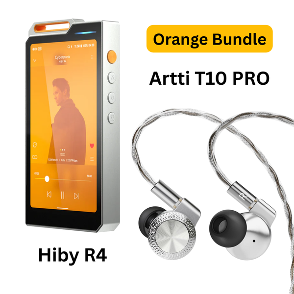 Hiby R4 Music Player + Artti T10 PRO Planar IEM