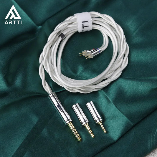 ARTTI CLEAR A9 3in1 HIFI Earphone IEMs Monitor Upgrade MMCX Cable 2.5+3.5+4.4mm Detachable Plug 0.78 2pin/MMCX/QDC Connector