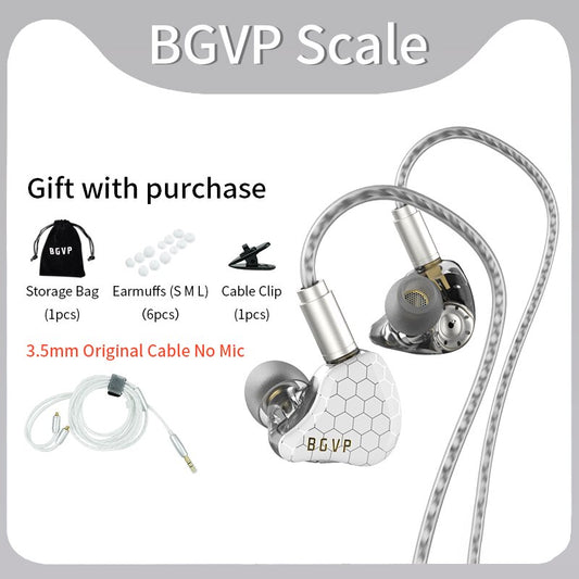 BGVP スケール 2DD インイヤーモニターイヤホン 6D サウンドエフェクトゲーミングヘッドセット