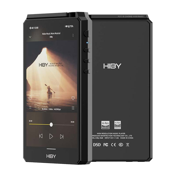 HiBy R6 Gen III / R6 Gen 3 ポータブル音楽プレーヤー USB DAC WIFI MQA MP3