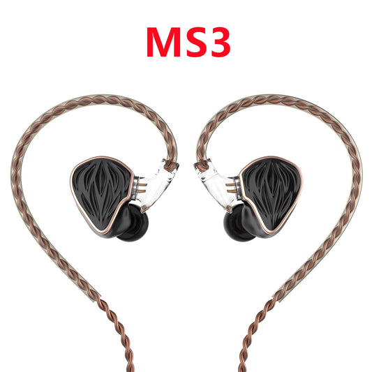 Hidizs MS3 New Arrivals 2023 Hot selling  2BA+1DD Hybrid 3 Drivers HiFi In-Ear Monitors