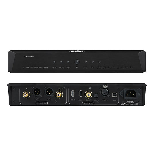 MUSICIAN Aquarius R2R DAC array ture balance USB/2*I2S/AES balance/coaxial input RCA XLR balance output R2R decoder