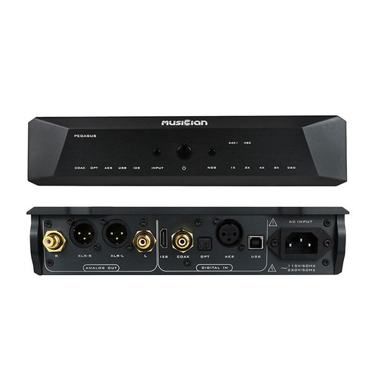 MUSICIAN PEGASUS R2R DAC 32Bit/1536kHz 24Bit 6BIT DSD Balanced Resistance DAC Support DSD1024 SPDIF Receiving Scheme R2R Decoder