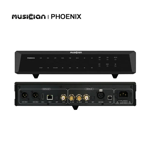 MUSICIAN PHOENIX High Performance Digital interface FPGA DSP ARM STM32F446 OCXO Multiple Input EMP240 DAC chip I2S interface