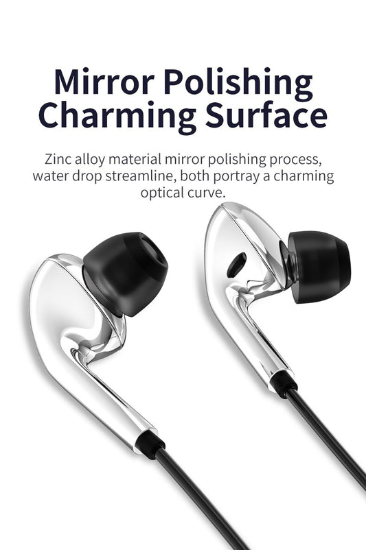 New BLON BL-T3 BLT3 Diamond Mirror HIFI In Ear Earphone 11mm Composite Diaphragm headphone Noise Cancelling Earbuds BLON BL-03