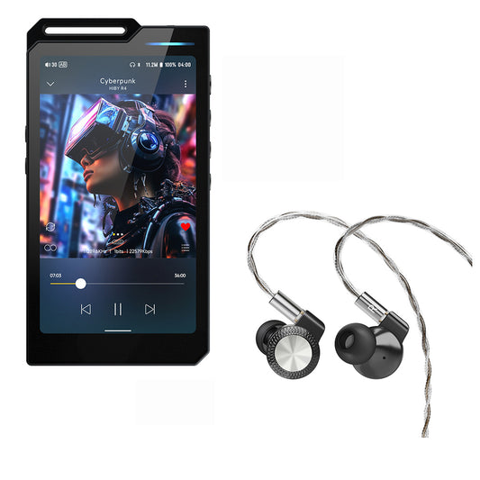 HiBy R4 mp3 & mp4 Players spotify Player + Artti T10 Pro HiFi IEM Earphones