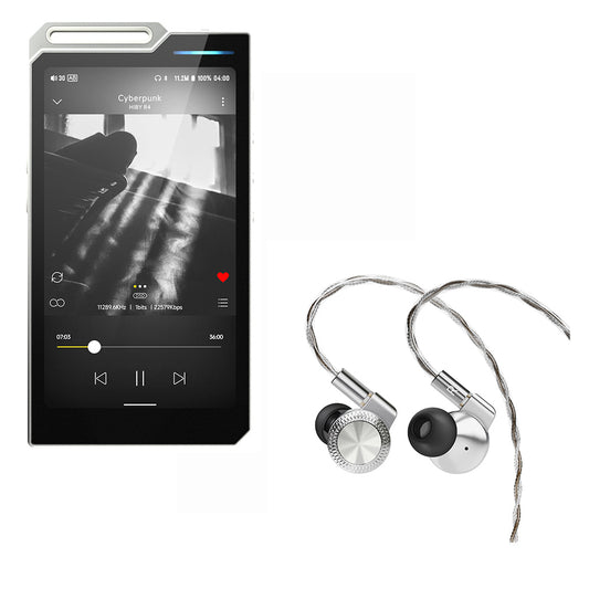 HiBy R4 mp3 & mp4 Players spotify Player + Artti T10 Pro HiFi IEM Earphones