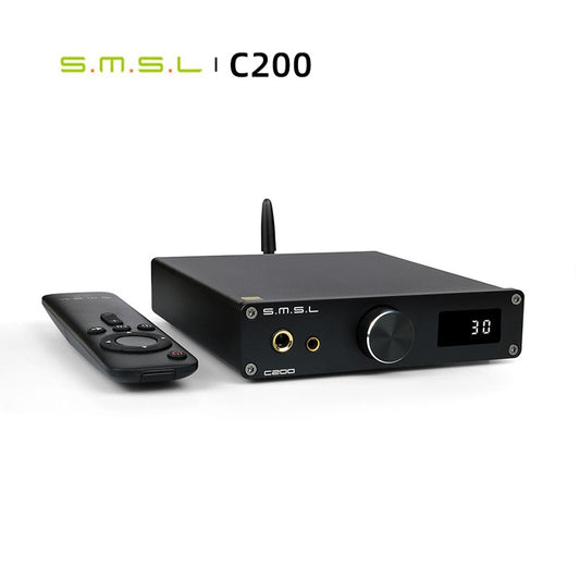 SMSL C200 USB DAC ES9038Q2M Headphone Amp OPA1612A*4 TRS Balanced 4.4mm 6.35mm Output Bluetooth 5.1 HiFi Decoder for PS4 PS5
