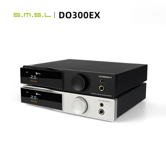SMSL DO300EX Audio Decoder & Headphone Amplifier AK4191 AK4499EX DAC XMOS XU-316 Decoding DSD512 Digital Pre-Amplifier 768KHz
