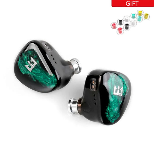 TRI Star River 2DD In-ear Monitor 2Pin Wired Earphone with Tuning Switch HiFi Headphone Sports Running Earbud Music DJ Headset